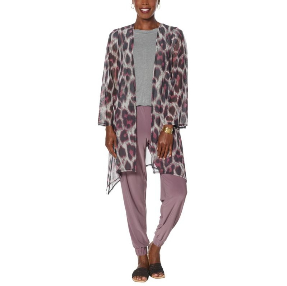 Brittany Humble Printed Mesh Topper